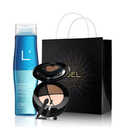 Set Estuche Multifuncional de Ojos Cejas + Desmaquillante Bifásico