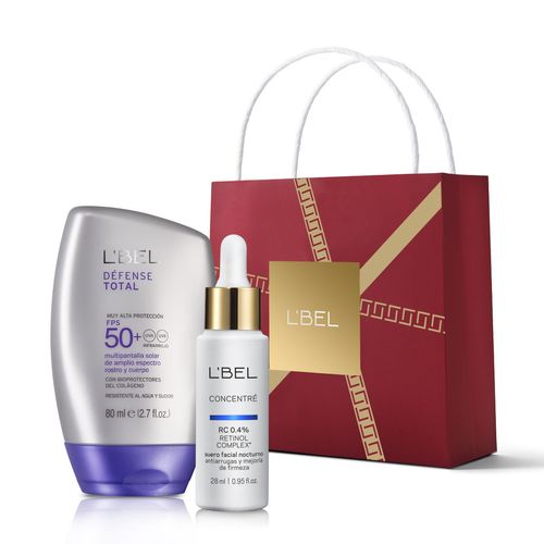 Set Suero facial Concentré Retinol y Protector Solar Défense